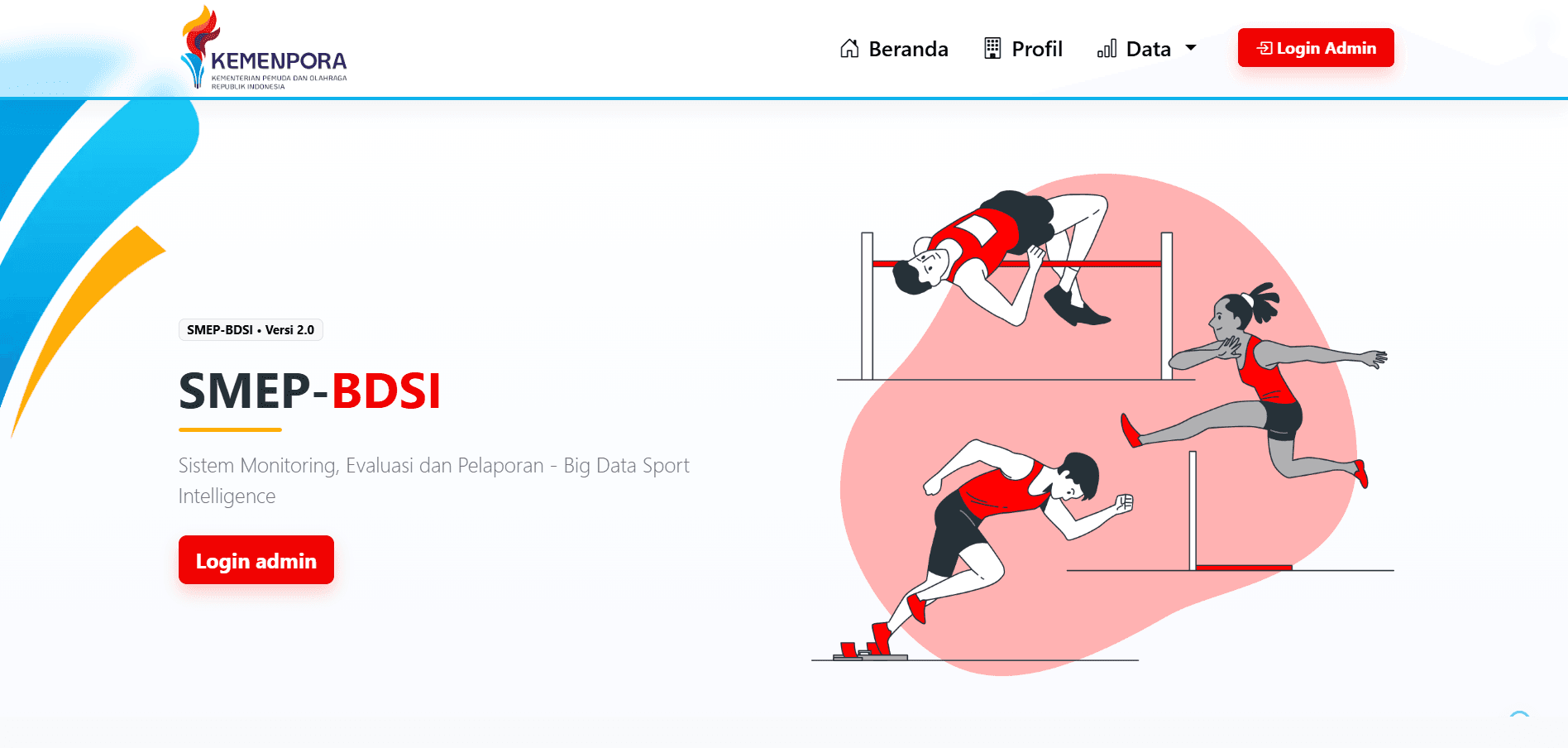 Sistem Monitoring, Evaluasi dan Pelaporan - Big Data Sport Intelligence